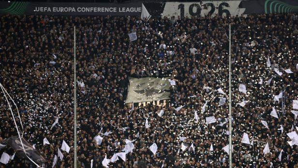 Die Fans von PAOK Saloniki