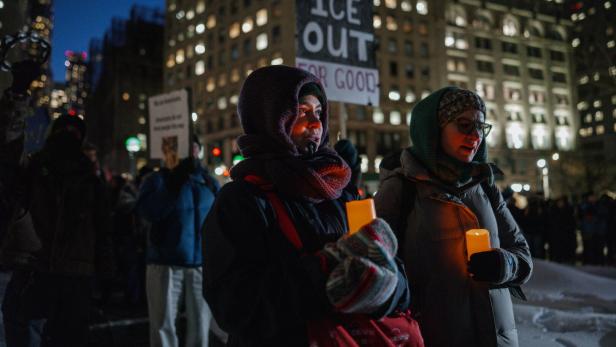 Dozens arrested at Hilton Hotel anti-ICE protest in New York