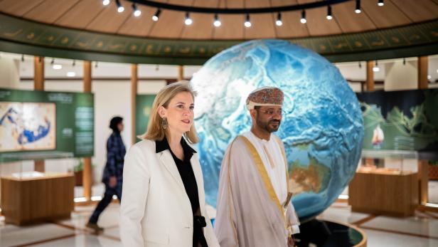 ++ HANDOUT ++ AUSSENMINISTERIN MEINL-REISINGER IM OMAN: MEINL-REISINGER (NEOS) / AL BUSAIDI