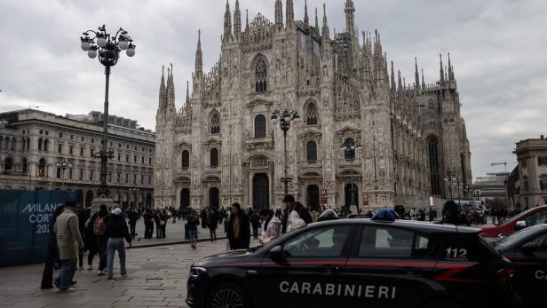 Sicherheit wird in Mailand groß geschrieben