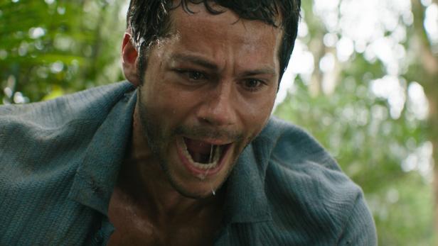 Dylan O'Brien schreit.