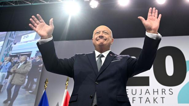 POLITISCHER NEUJAHRSAUFTAKT DER ÖVP MIT REDE VON BUNDESKANZLER STOCKER