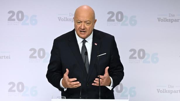 POLITISCHER NEUJAHRSAUFTAKT DER ÖVP MIT REDE VON BUNDESKANZLER STOCKER