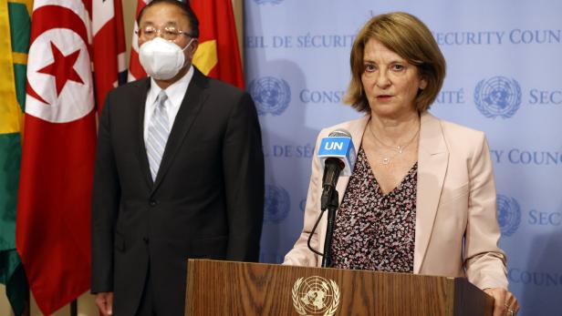 UN Security Council meeting on the situation in the Middle East, including the Palestinian question