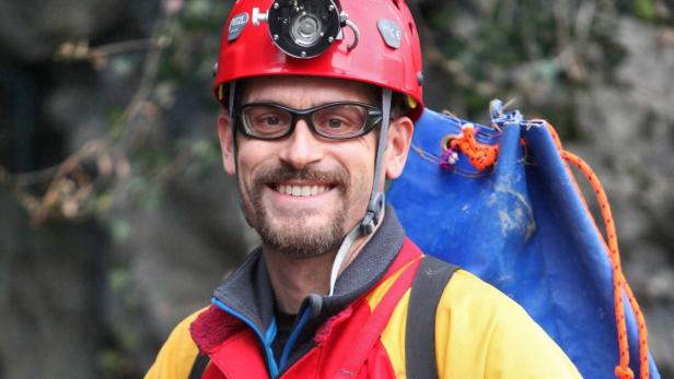Jacob Krammer, Notfallmediziner und Höhlenretter, war am Einsatz in der Riesending-Höhle beteiligt