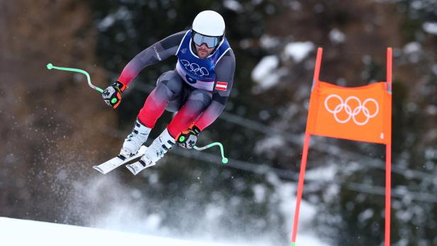 Vincent Kriechmayr im ersten Abfahrtstraining.
