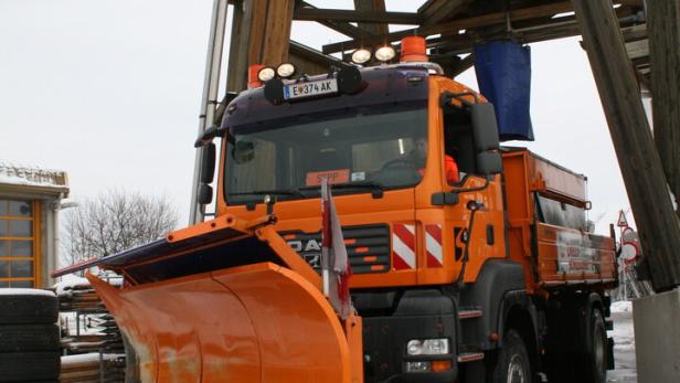 Winterdienst, Straßenmeisterei des Landes in Eisenstadt