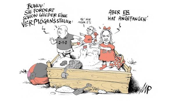 Karikatur von Michael Pammesberger