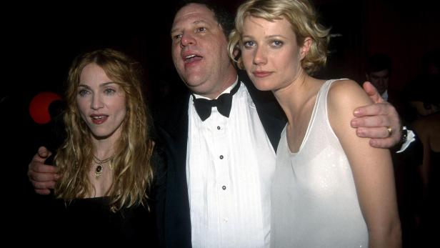Madonna, Harvey Weinstein und Gwyneth Paltrow
