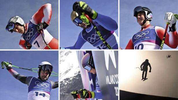 Marco Odermatt, Dominik Paris, Franjo von Allmen, Vincent Kriechmayr und Giovanni Franzoni. Oder doch ein Außenseitersieg?