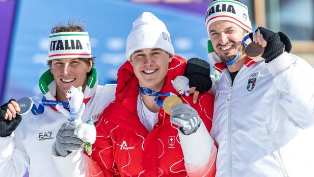 Silber, Gold und Bronze: Franzoni (24), Von Allmen (24), Paris (36)