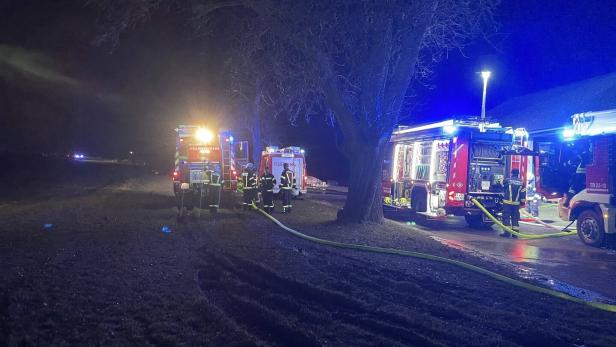 Feuerwehreinsatz in Pürbach 