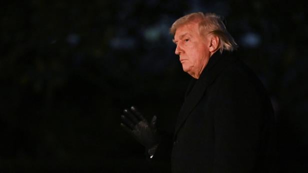 U.S. President Donald Trump arrives at the White House in Washington