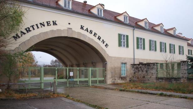 Die Martinek Kaserne in Baden