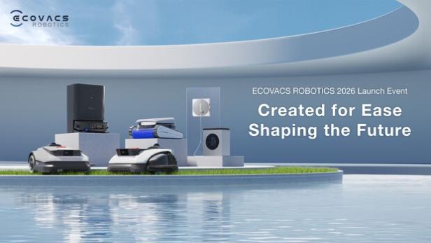 ECOVACS präsentiert Robotics-Line-up für das erste Quartal 2026