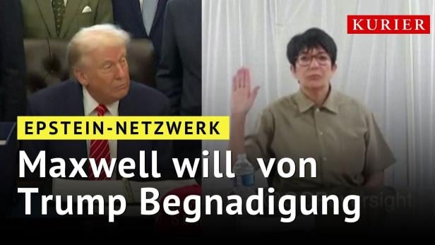 Epstein: Maxwell will von Trump Begnadigung