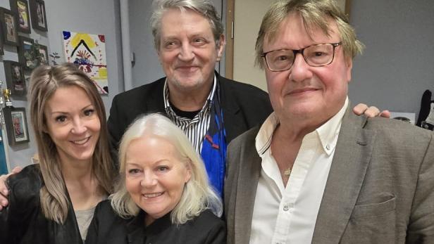 Simone Lugner, Brigitte Kren, Dieter Chmelar und Joesi Prokopetz