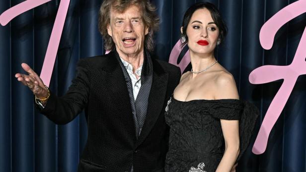 Mick Jagger und Melanie Hamrick 