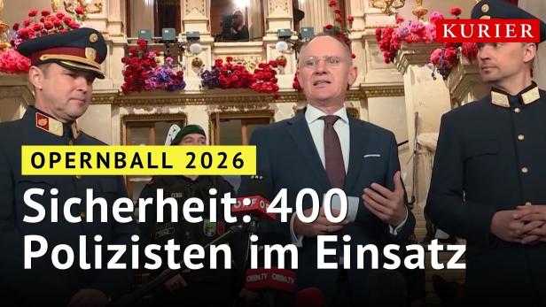 OPERNBALL 2026: Sicherheit: 400 Polizisten im Einsatz