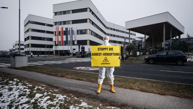 Greenpeace warnt vor Asbestbelastung