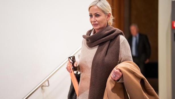 Karin Wurm beim U-Ausschuss