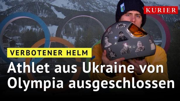 Verbotener Helm: Athlet aus Ukraine von Olympia ausgeschlossen
