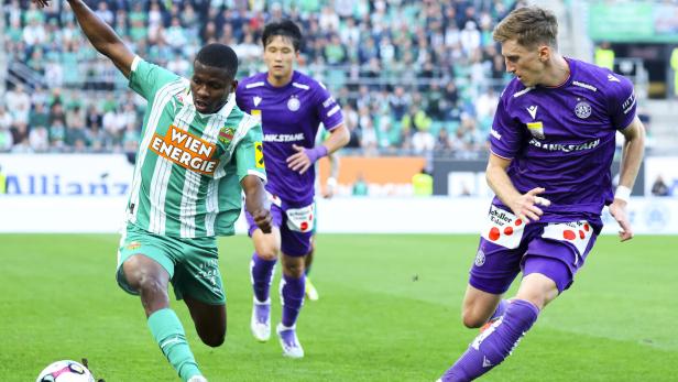 Am Sonntag trifft die Austria auf Rapid