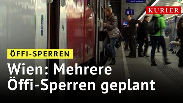 Wien: Mehrere Öffi-Sperren geplant