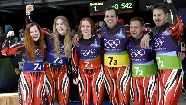 Silber für die österreichische Staffel.
