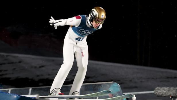 Stefan Kraft bei den Olympischen Spielen.