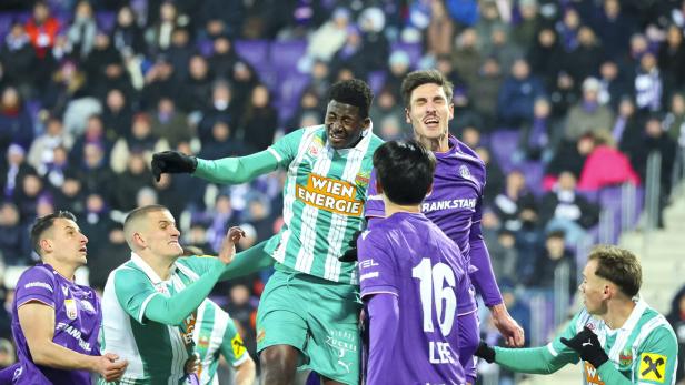 FUSSBALL/BUNDESLIGA/ADMIRAL BUNDESLIGA/19. RUNDE/FUSSBALL-BUNDESLIGA: FK AUSTRIA WIEN - SK RAPID