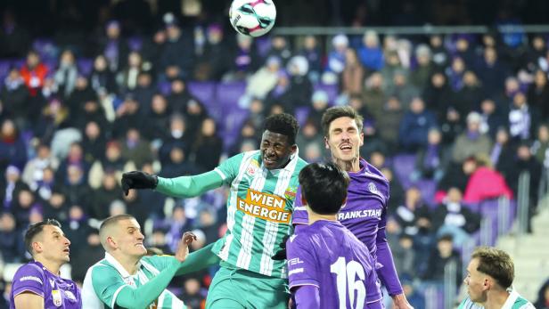 Derby-Duell Rapid gegen die Austria