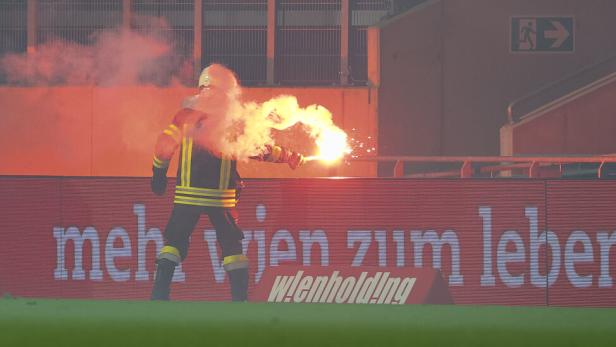 Rapid-Fans sorgten für Ausschreitungen