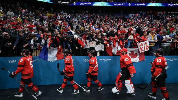 Begeisterung in Mailand um Team Canada
