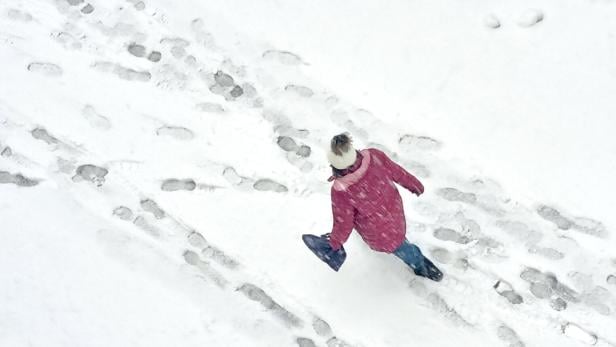 ++ THEMENBILD ++ SALZBURG: WETTER / WINTER /SCHNEEFALL