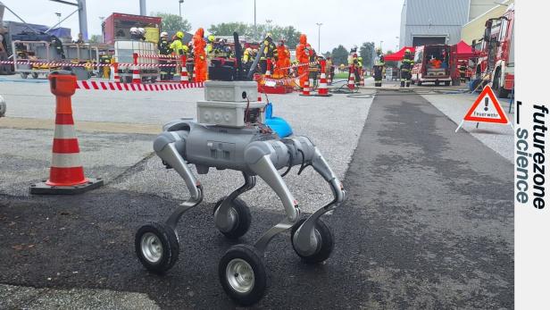 Roboter für Feuerwehreinsätze