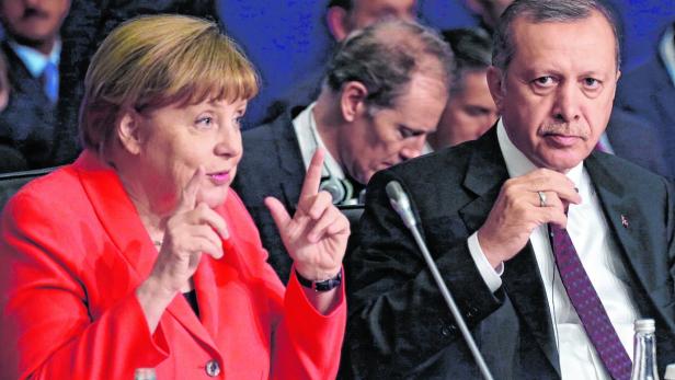 Merkel und Erdogan trafen zum fünften Mal binnen sieben Monaten zusammen