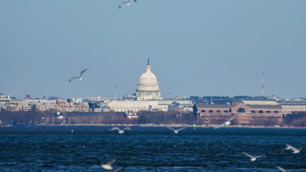 FILE PHOTO: The U.S Capitol is seen across the Potomac River