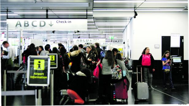 Am Flughafen Wien hofft man auf wenig &quot;Gestrandete&quot; trotz Streiks.