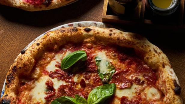 Die Pizzen der Pizzeria "Mio"