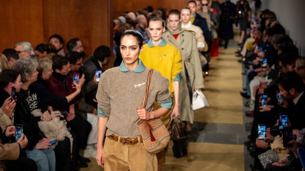 Tory Burch Fall/Winter 2026 auf dem Laufsteg in New York
