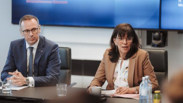 WKO-Generalsekretär Jochen Danninger, WKO-Präsidentin Martha Schultz