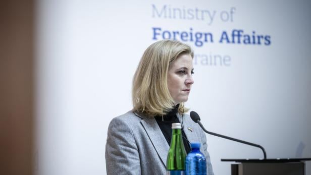 Austrian Foreign Minister Beate Meinl-Reisinger visits Kyiv