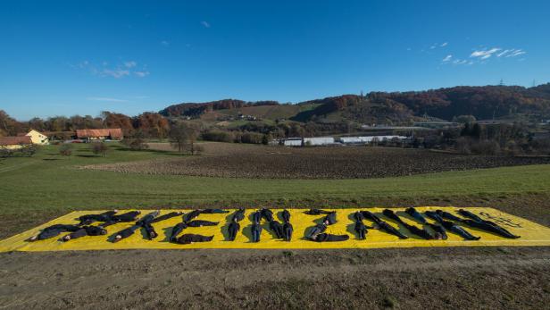 Grenzzaun-Debatte: Amnesty protestierte.