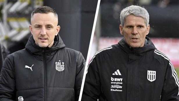 Daniel Beichler (l.) gegen Didi Kühbauer