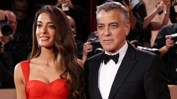 Amal und George Clooney
