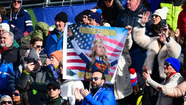 Die Ski-Fans freuen sich mit Vonn