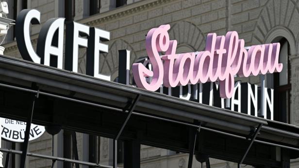 Das Café Landtmann heißt rund um den Weltfrauentag wieder Café Stadtfrau.