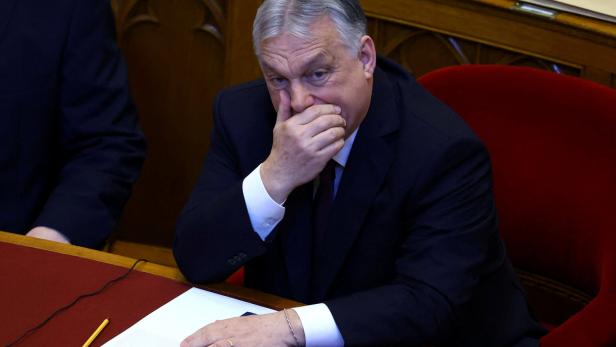 Hungarian Prime Minister Orban attends the spring session of parliament in Budapest