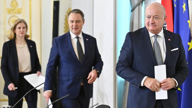 Beate Meinl-Reisinger, Andreas Babler, Christian Stocker